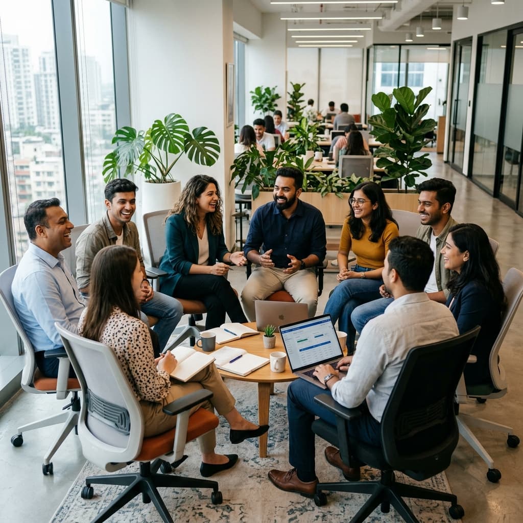 Team collaboration and wellbeing