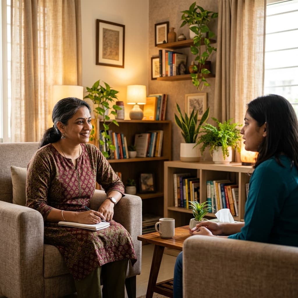 Professional counselling session